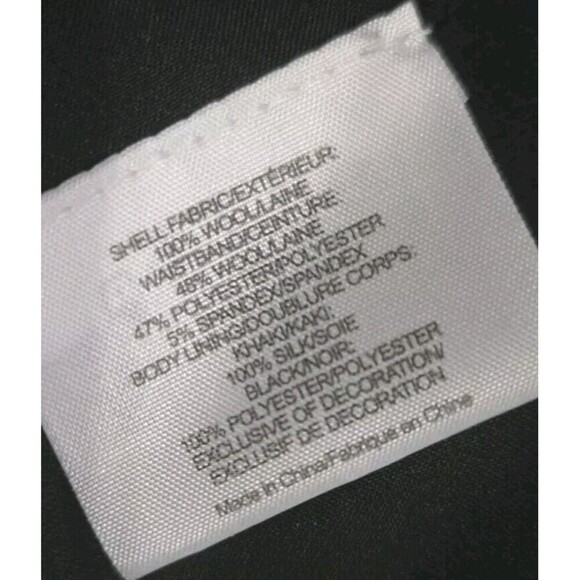 Tory Burch Minnie Sheath Dress Womens Small Black Embellished Wool Lined - Picture 11 of 12